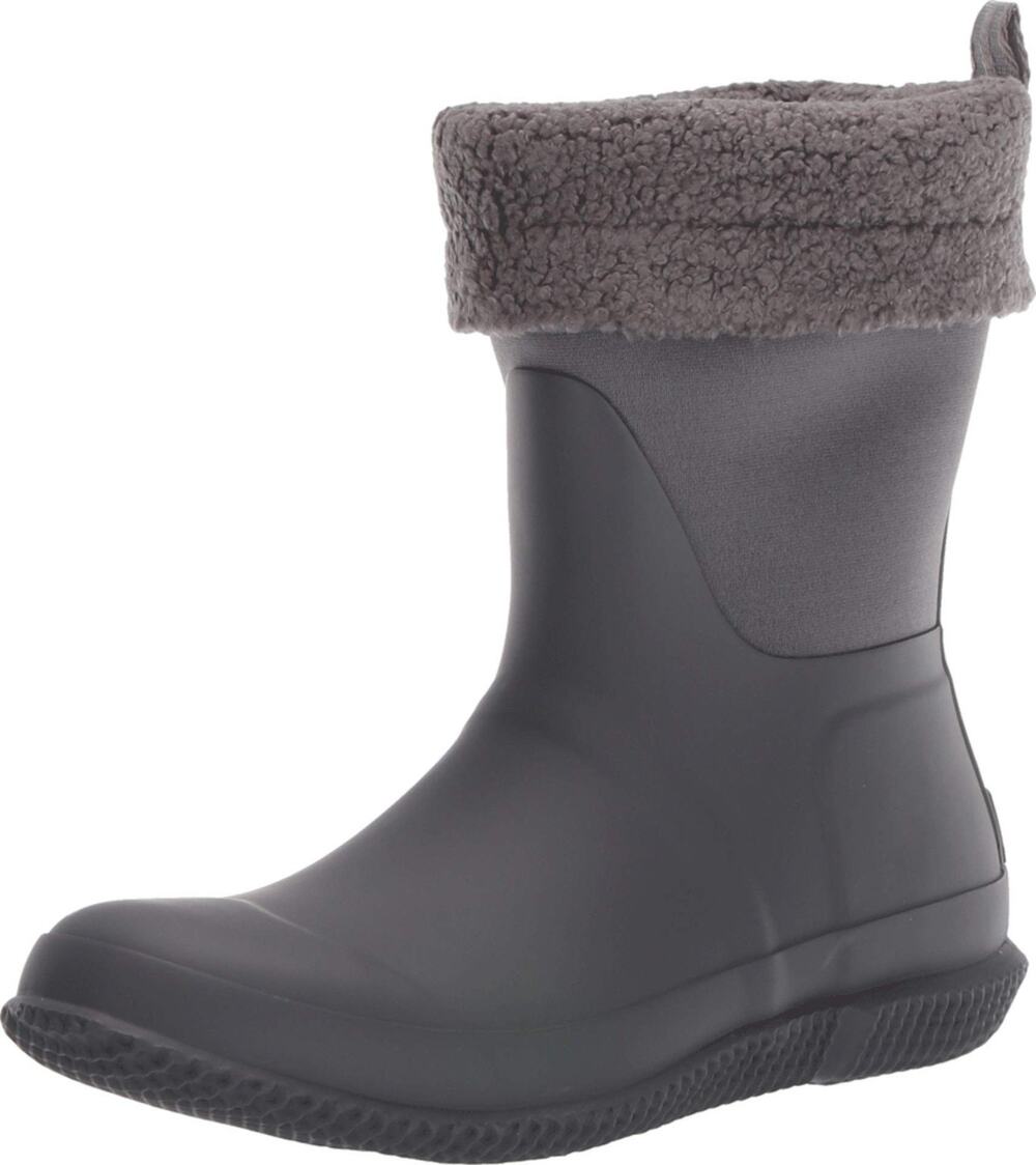 HUNTER ORIGINAL ROLL TOP SHERPA SNOW BOOTS FOR WOMEN - STRATUS/LUNA 11 M